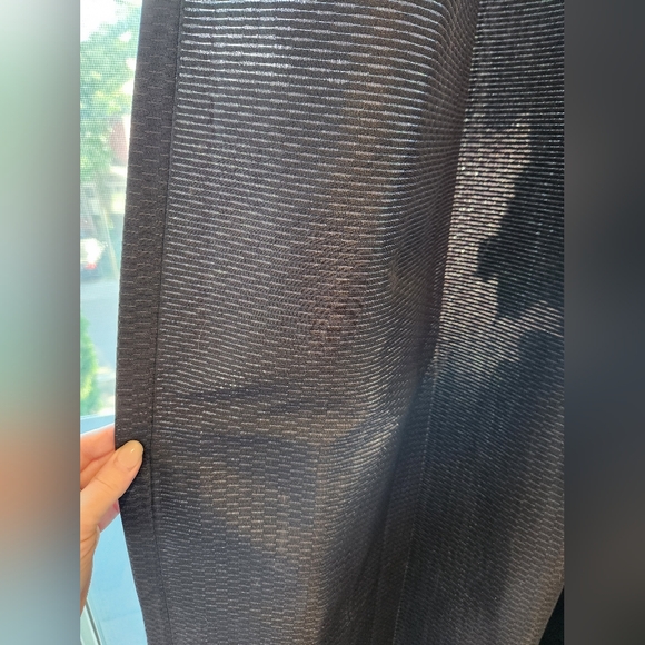 Black curtains. 2 panels. - Picture 3 of 3